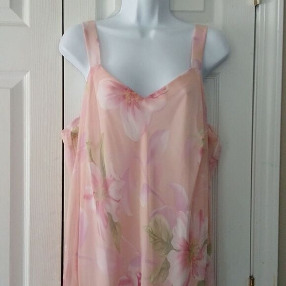 R & M Richards vintage 2 pc dress and sheer overlay cardigan  Sz 20WP petite - Picture 7 of 9